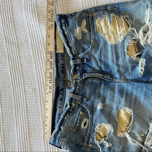 Rag & Bone Distress Women Jean Shorts Size 26 - Picture 3 of 8